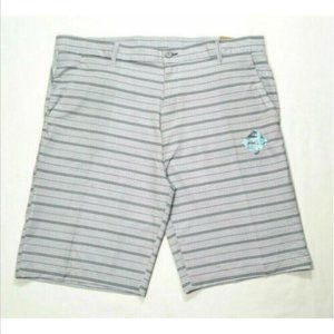 BURNSIDE Striped Walkshort Boardshort 2489E1M